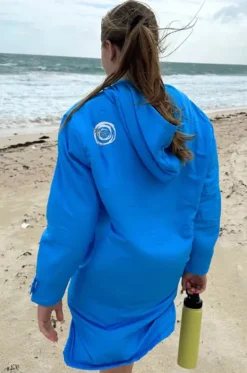 Towel Robes & Ponchos|Towel Robes & Ponchos^Back Beach Co Alaskan Deck Coat S/M Blue