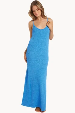 Dresses^Billabong All Day Me Knit Maxi Dress Blue