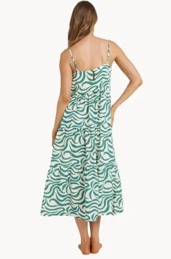 Dresses^Billabong All The Waves Lost Love Maxi Dress Evergreen