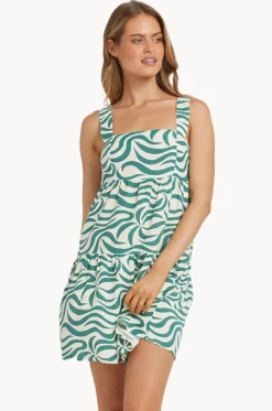 Dresses^Billabong All The Waves Shine Dress Evergreen