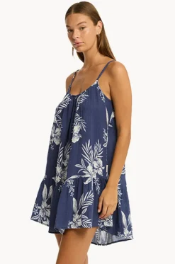 Dresses^Sea Level Aloha Short Sundress French Navy