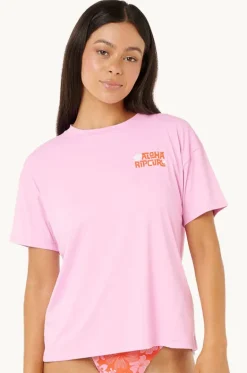 Rashies & Sunsuits^Rip Curl Aloha State Suntop Pastel Pink