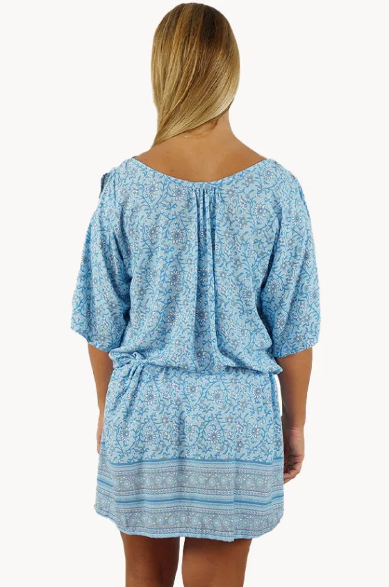 Dresses^Sundrenched Alpine Hayman Dress Aqua