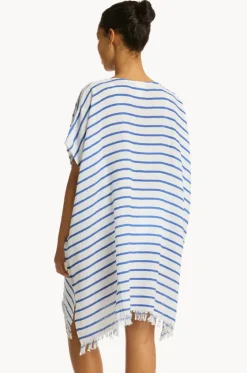 Overswim^Sea Level Amalfi Kaftan Amalfi blue