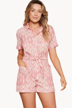 Playsuits^Tigerlily Amara Indya Playsuit Rose