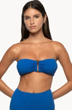 Bikini Tops^Nip Tuck Amelius Greta Bandeau Blue