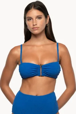 Bikini Tops^Nip Tuck Amelius Greta Bandeau Blue