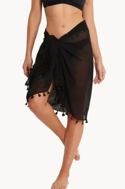 Sarongs^Seafolly Amnesia Sarong Black