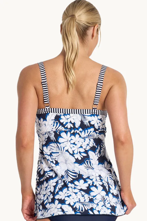 Tankini Tops^Jantzen Anchor Swing Tankini Separate Navy