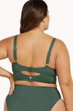 Bikini Tops^Artesands Aria Cezanne D/DD Cup Bra Olive