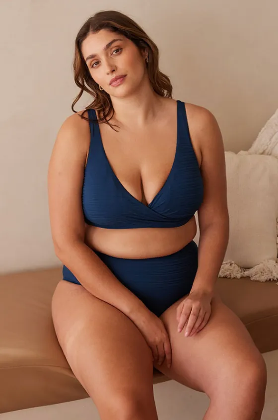 Bikini Tops^Artesands Aria Delacroix Bra Navy