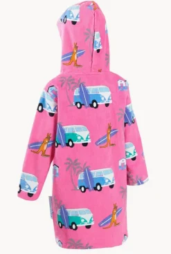 Towel Robes & Ponchos|Towel Robes & Ponchos^Back Beach Co Baby Combi Hooded Towel Robe 12-24M Pink