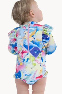 Rashies & Sunsuits^Seafolly Girls Baby Girls Surrealism Sunsuit Multi