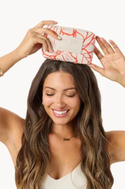 Travel|Bags^Aloha Backyard Mini Pouch Red