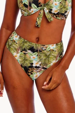 Bottoms^Freya Bahama Shores High Waist Brief Black
