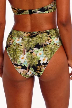 Bottoms^Freya Bahama Shores High Waist Brief Black
