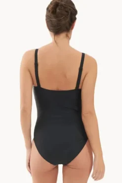 One Pieces^Ripe Maternity Bandeau One Piece Black