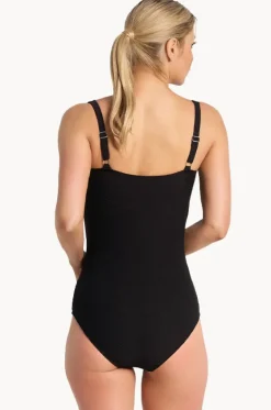 One Pieces^Poolproof Barbados F/G Cup One Piece BLACK