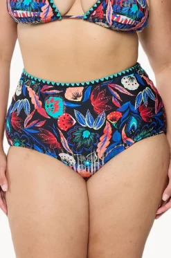 Bottoms^Capriosca Barbados High Waisted Pant Multi