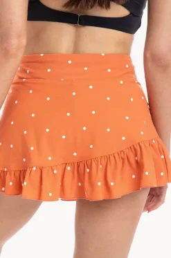 Bottoms^Togs Swimwear Barcelona Skort Orange