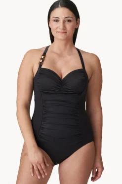 One Pieces^Prima Donna Barrani H Cup Ruched One Piece Coffee