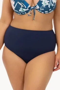 Bottoms^Sunseeker Basix Slim Line Retro Pant Ink