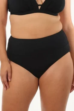 Bottoms^Sunseeker Basix Super Firm High Rise Pant Black