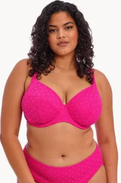 Bikini Tops^Elomi Swimwear Bazaruto G Cup Plunge Bra Fuchsia