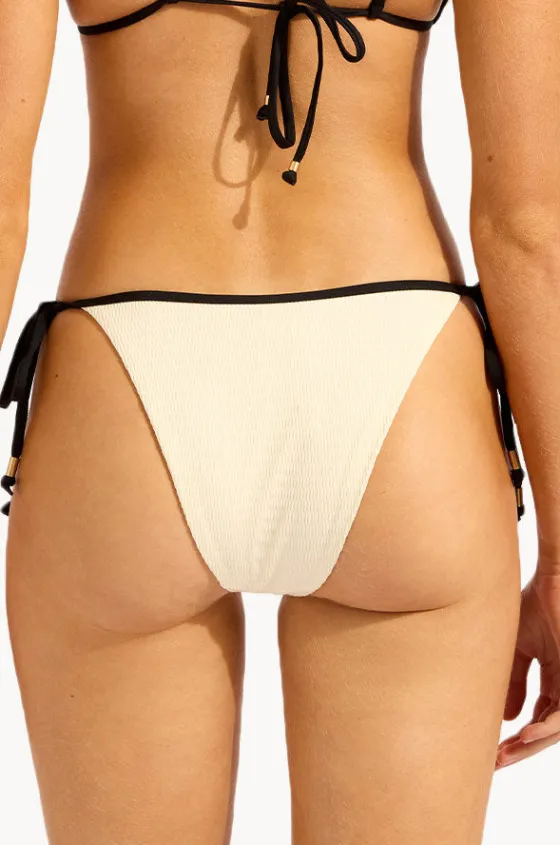 Bottoms^Seafolly Beach Bound Tie Side Rio Pant Ecru