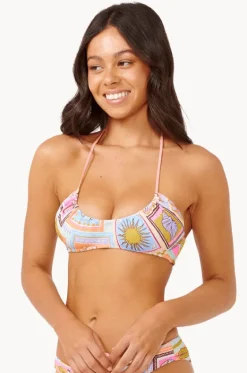 Bikini Tops^Rip Curl Beach Party Halter Crop Multi