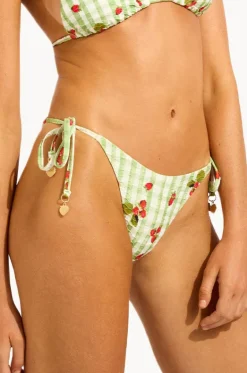 Bottoms^Seafolly Beach Picnic Tie Side Rio Pant Sage