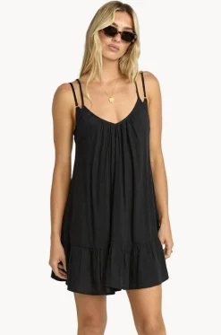 Overswim^Billabong Beach Vibes Cover Up Black