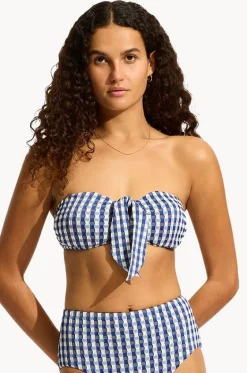 Bikini Tops^Seafolly Bella Bandeau Marine