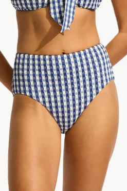 Bottoms^Seafolly Bella High Waisted Pant Marine