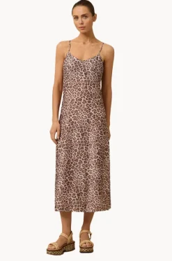 Dresses^Monte u0026 Lou Belle Midi Slip Dress Animal