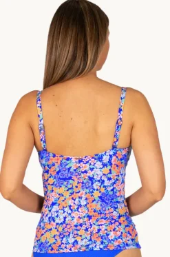 Tankini Tops^Baku Biarritz D/E Cup Wrap Tankini Separate Sapphire