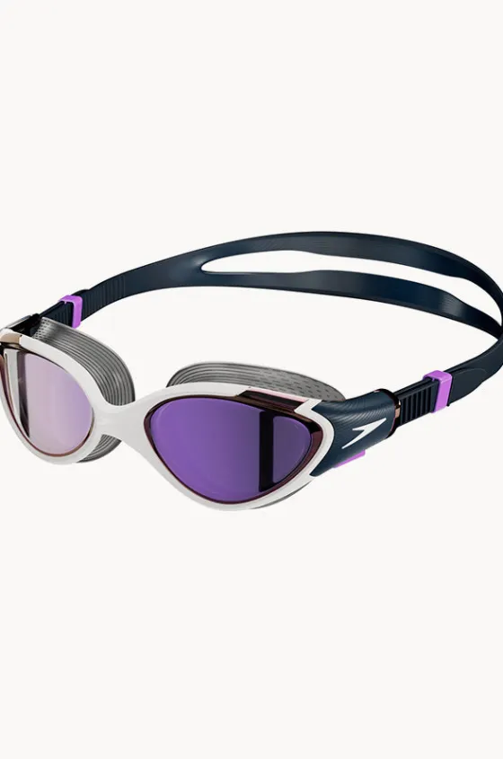 Goggles|Goggles^Speedo Biofuse 2.0 Womens Mirror Goggle White/Purple