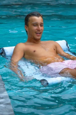 Water Hammocks|Pool Inflatables^Acqua Boss Blue Heaven Water Hammock Sky blue