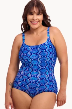 One Pieces^Funkita Blue Viper Scoop Neck One Piece Blue/pink