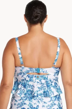 Bikini Tops^Artesands Bois De Croix Chagall Midriff Bra Blue