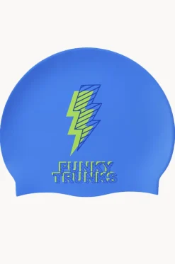 Swim Caps^Funky Trunks Bolted Swim Cap Blue/yellow