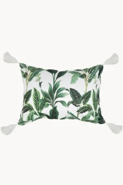 Beach Pillows^Good Vibes Botanical Beach Pillow Green