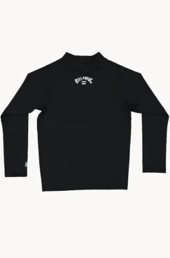 Rashies & Sunsuits^Billabong Boys All Day Arch Long Sleeve Suntop Black