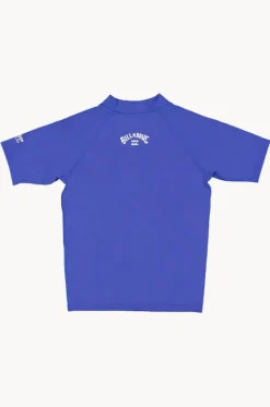 Rashies & Sunsuits^Billabong Boys All Day Arch Short Sleeve Suntop Cobalt