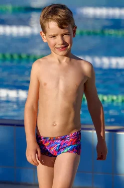 Trunks^Funky Trunks Boys Big Bang Trunk Multi