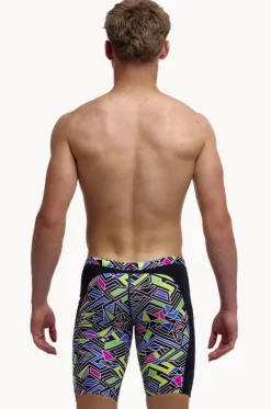Jammers^Funky Trunks Boys Bits Of Peace Jammer Black/multi