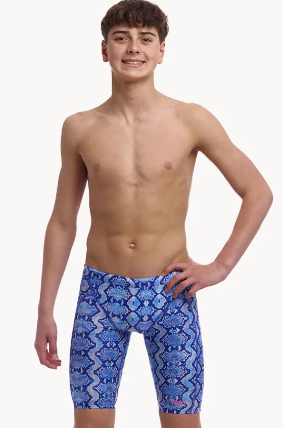 Jammers^Funky Trunks Boys Blue Viper Jammer Blue/pink