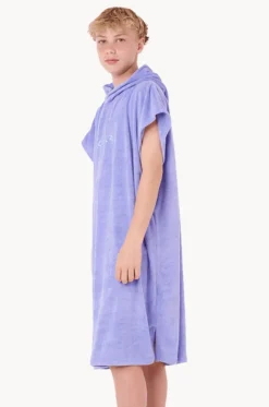 Towel Robes & Ponchos|Towel Robes & Ponchos^Rip Curl Boys Brand Hooded Towel Bright blue