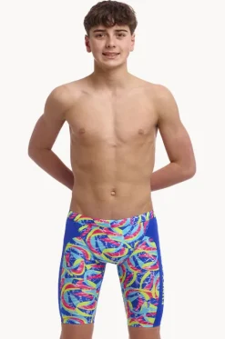 Jammers^Funky Trunks Boys Choppy Waters Jammer Blue/multi