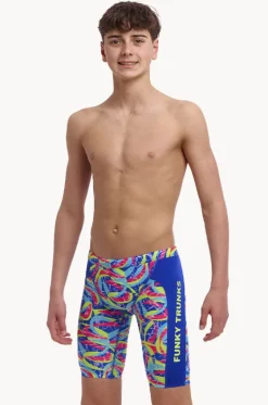 Jammers^Funky Trunks Boys Choppy Waters Jammer Blue/multi